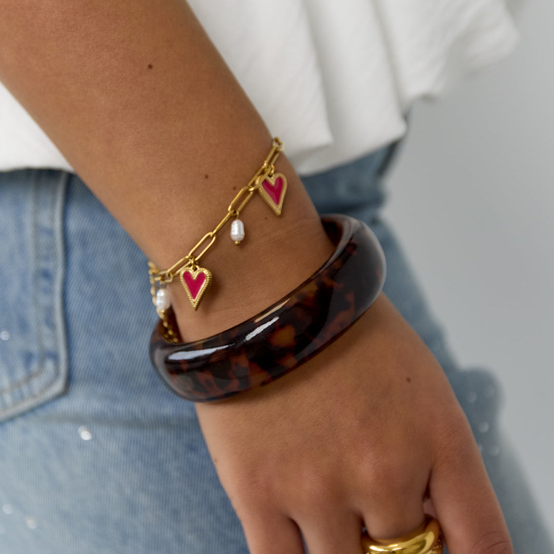 Leopard bangle