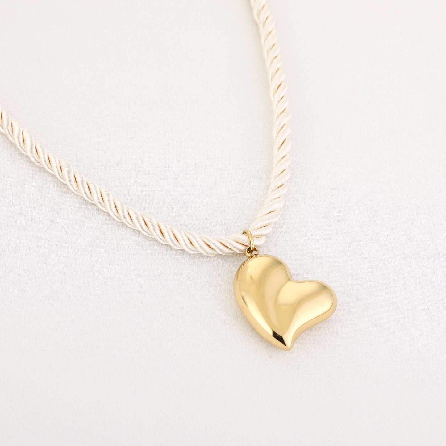 Beach ketting met hartje