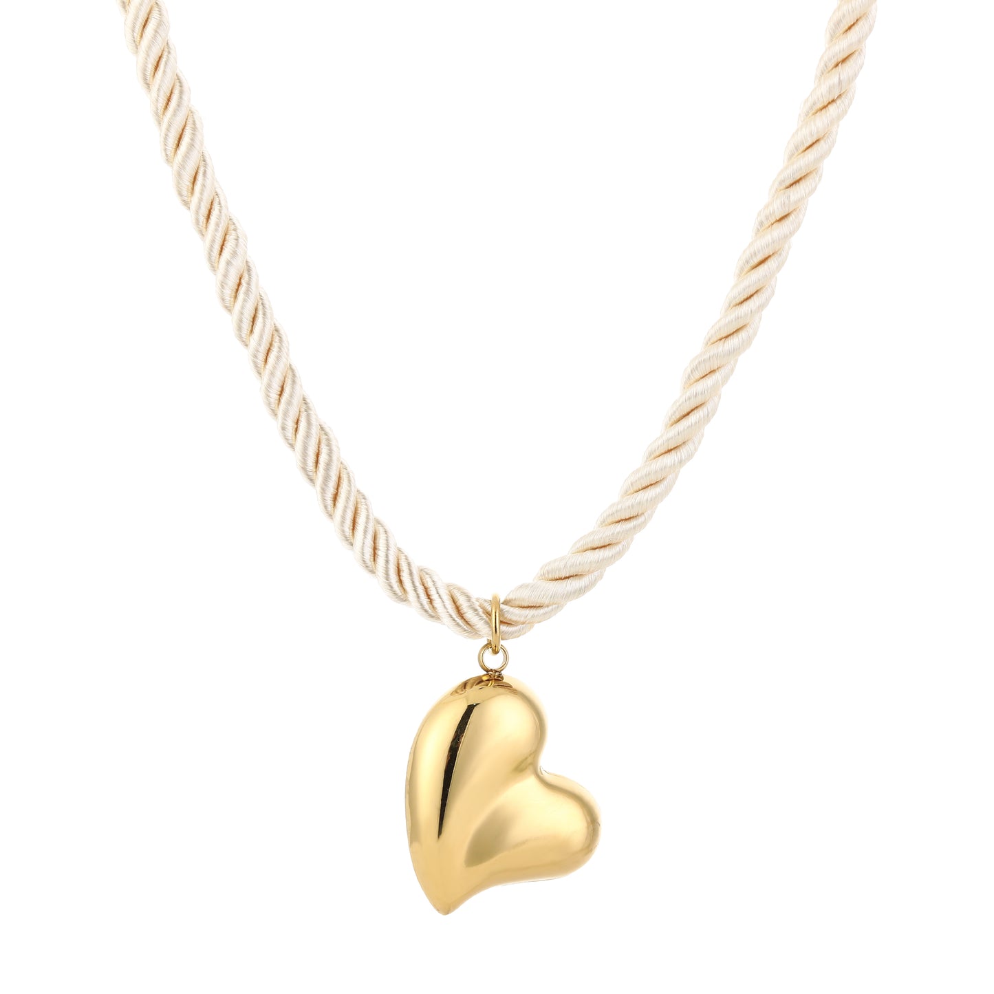 Beach ketting met hartje