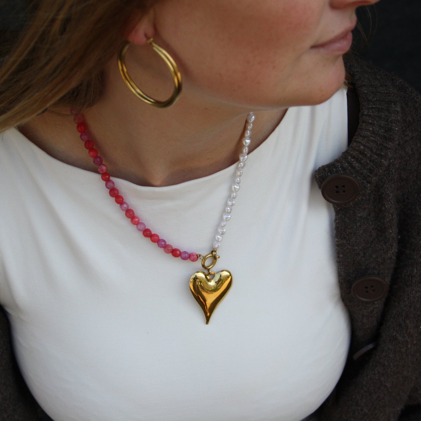 Kralenketting met parels